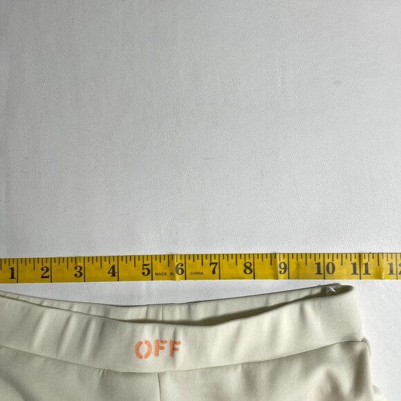 Off-White c/o Virgil Abloh Sleek Split Leggings Pants Womens 36 (US XXS) - Picture 16 of 16